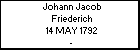 Johann Jacob Friederich