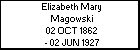 Elizabeth Mary Magowski