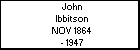 John Ibbitson