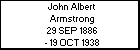 John Albert Armstrong