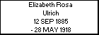 Elizabeth Rosa Ulrich