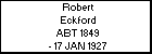 Robert Eckford