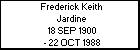 Frederick Keith Jardine