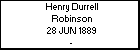 Henry Durrell Robinson