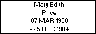 Mary Edith Price