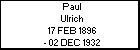 Paul Ulrich