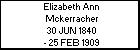 Elizabeth Ann Mckerracher