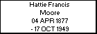 Hattie Francis Moore