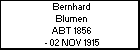 Bernhard Blumen