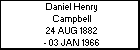 Daniel Henry Campbell