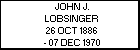 JOHN J. LOBSINGER