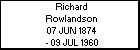 Richard Rowlandson