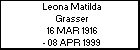 Leona Matilda Grasser