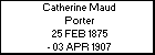 Catherine Maud Porter