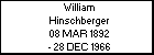 William Hinschberger