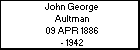 John George Aultman
