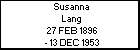 Susanna Lang