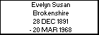 Evelyn Susan Brokenshire