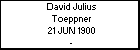 David Julius Toeppner