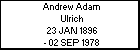 Andrew Adam Ulrich