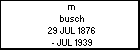 m busch