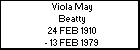 Viola May Beatty