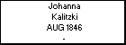 Johanna Kalitzki