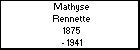 Mathyse Rennette