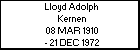 Lloyd Adolph Kernen