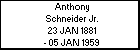 Anthony Schneider Jr.