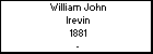 William John Irevin