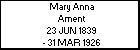 Mary Anna Ament