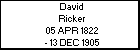 David Ricker