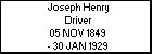 Joseph Henry Driver