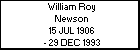 William Roy Newson