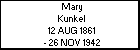 Mary Kunkel