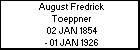 August Fredrick Toeppner