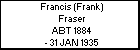 Francis (Frank) Fraser