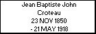 Jean Baptiste John Croteau