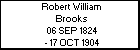 Robert William Brooks