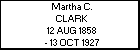 Martha C. CLARK