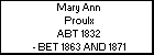 Mary Ann Proulx