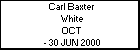 Carl Baxter White