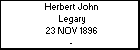 Herbert John Legary