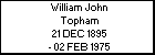 William John Topham