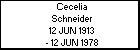 Cecelia Schneider