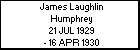 James Laughlin Humphrey