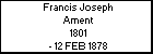 Francis Joseph Ament