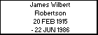 James Wilbert Robertson