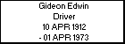 Gideon Edwin Driver
